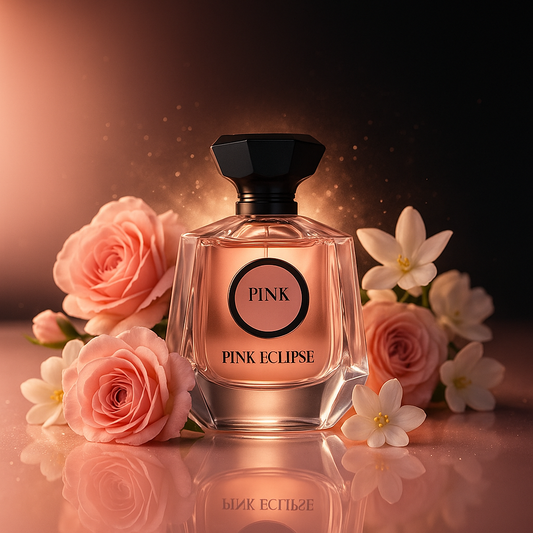 Pink eclipse